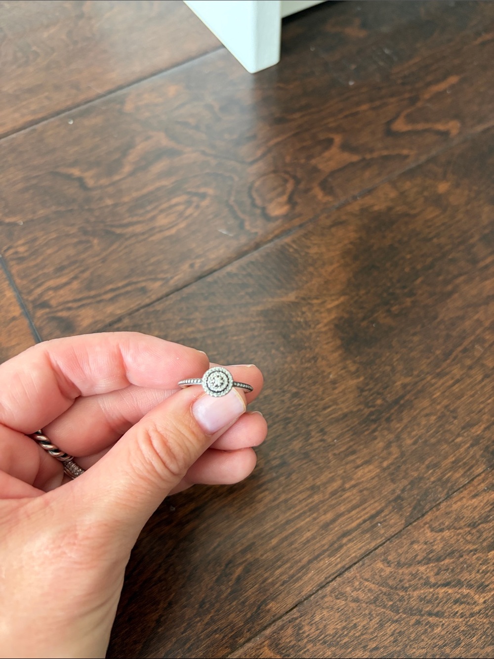 Pandora Halo Ring ALE S925 size 52